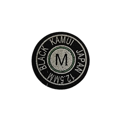 Leder Kamui Black 12,5mm M